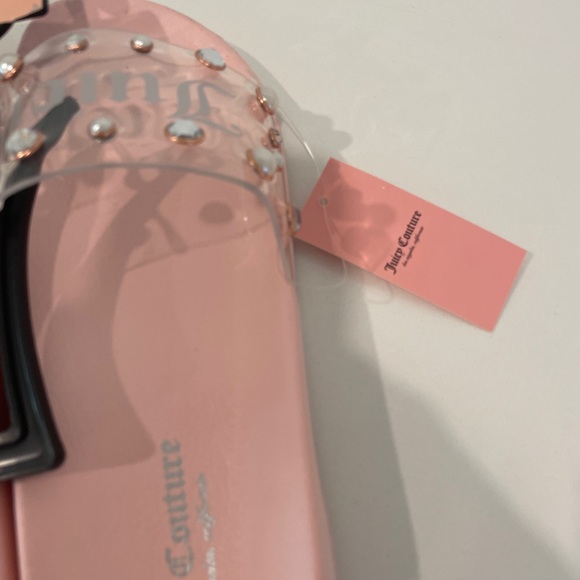 Juicy Couture Light Pink Slides / New with Tags - Picture 3 of 7